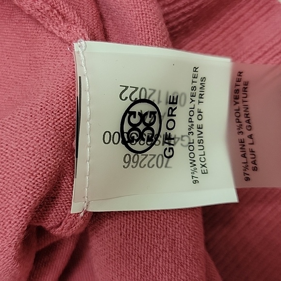 NWT G/FORE pink sweater men's large - Picture 4 of 4